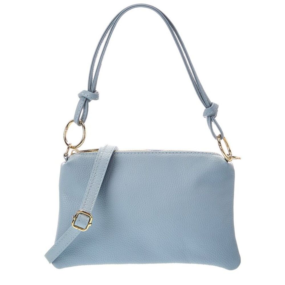 Italian Leather Elin Leather Top Handle Bag